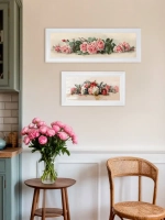 Картина на стену интерьерная на холсте в раме 23*65 см