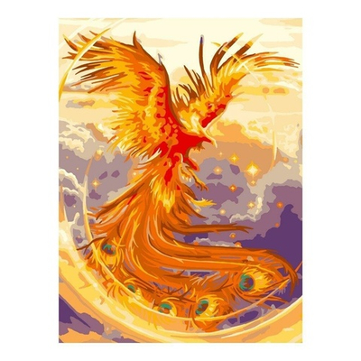 Картина по номерам 28,5*38см "Феникс" (Lori)
