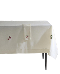 Zara Home скатерть из смесовой ткани, вышивка, 250 170 см