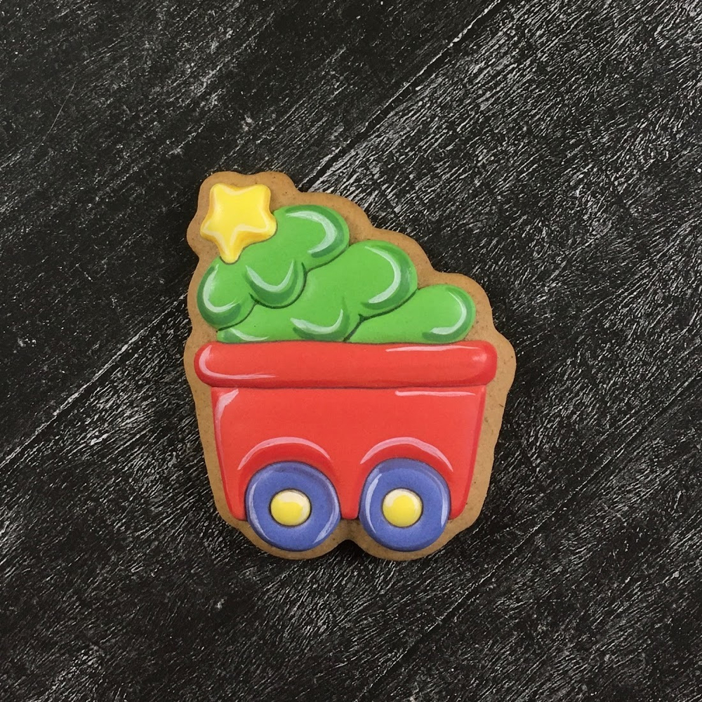 Вагон поезда №3 Новогодний