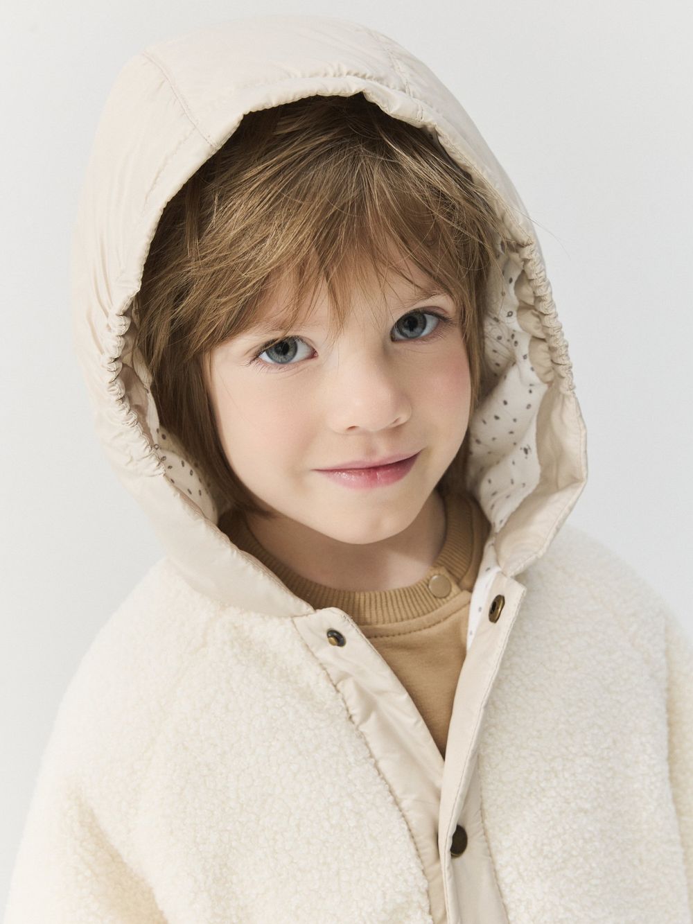 Куртка меховая "Молоко" 0+