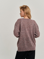 Пуловер розовый