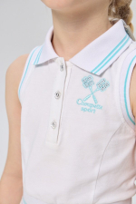 ОДЕЖДА ДЛЯ ТЕННИСА Девочки, Поло CHOUPETTE Спортивная .