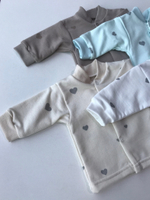 Кофта Сердечко (Малышеево) футер Арт: 0101Ф (Размер: 62)