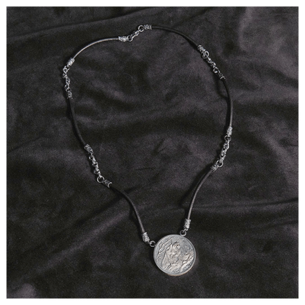 Серебряная монета-амулет «Рысь»