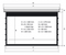 Kauber Blue Label Tensioned BT Cinema 113" 16:9 141x250 см. дроп 50 см., Microperf MW