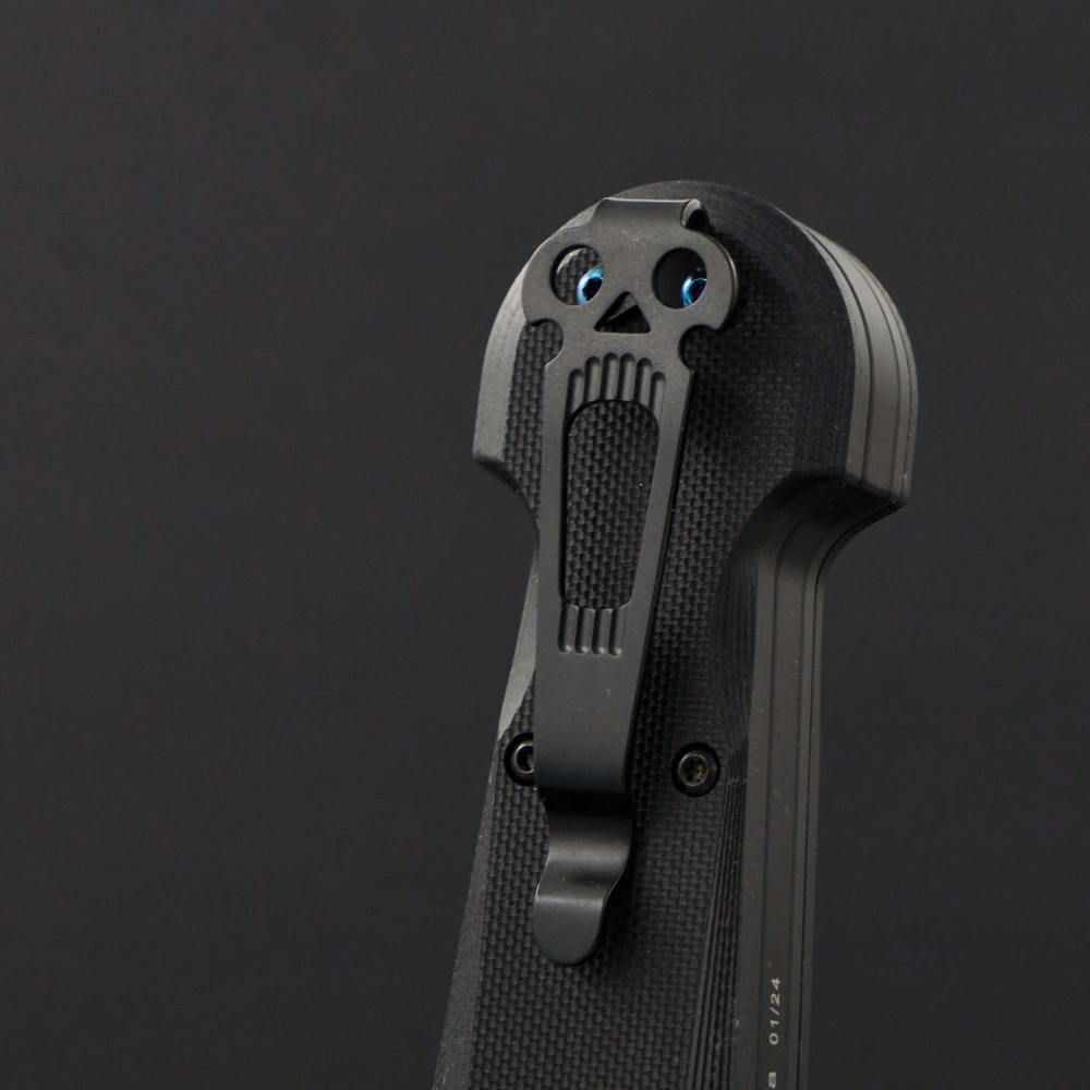 Нож Cinquedea all black DLC VG10
