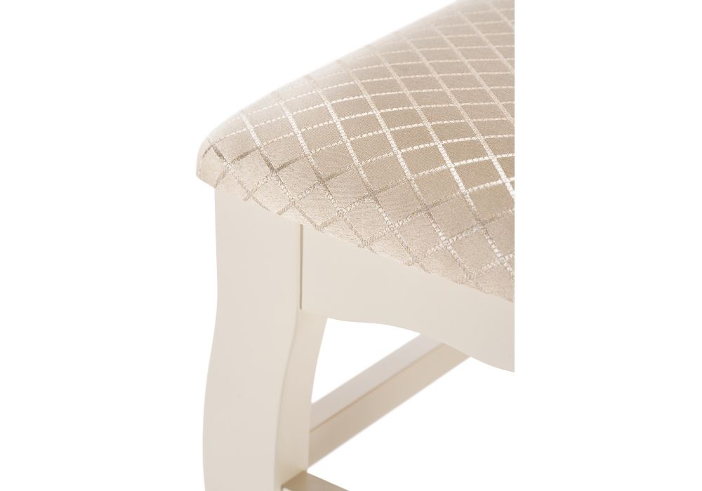 Табурет Хаконэ молочный / ромб