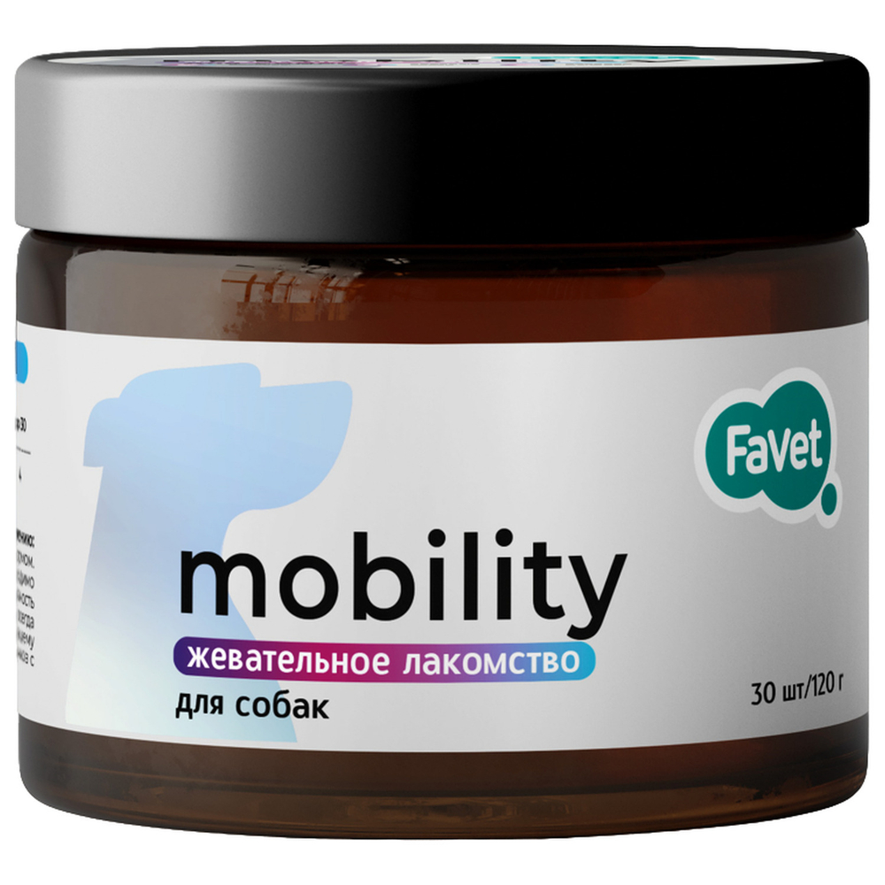Favet функциональное лакомство PetPantel Soft Chews Mobility для мышц и суставов для собак 120г