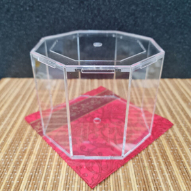 Фальшярус восьмигранный для торта, акрил, 20 см, h=12 см