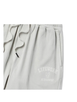 Пигментные шорты с арочной надписью