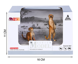 Игровой набор Masai Mara Мир диких животных: семья сурикатов
