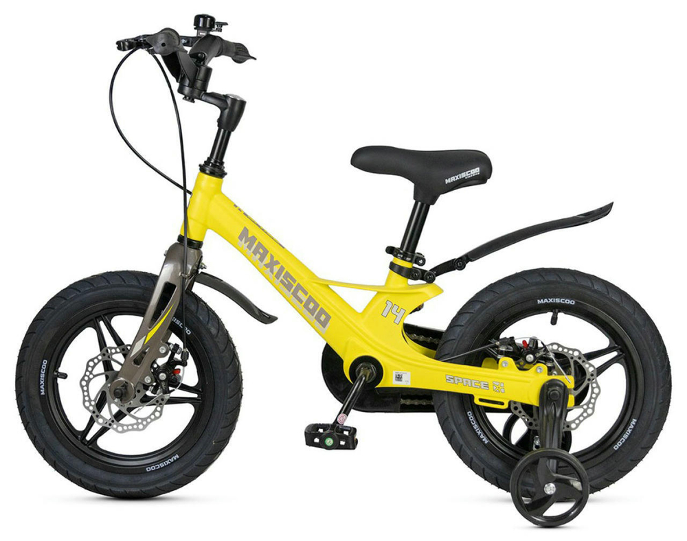 Детский велосипед Maxiscoo Space Deluxe Plus 14'' (2025)