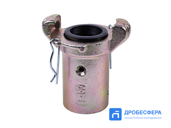 Соединение крабовое стальное на рукав 25х39 мм CQT-1