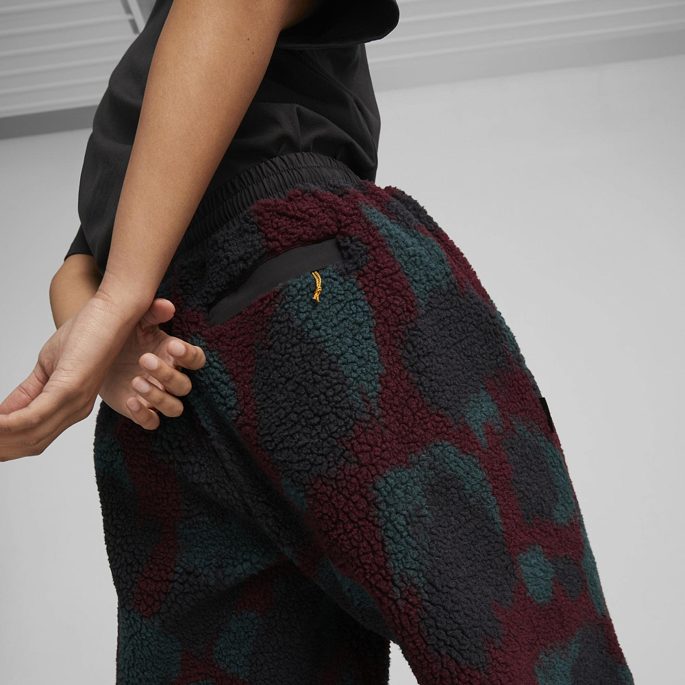 Женские брюки PUMA DOWNTOWN AOP Sherpa Pants