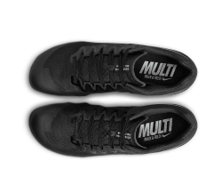 Кроссовки беговые женские Nike Zoom Rival Multi U Черно-Серебристые