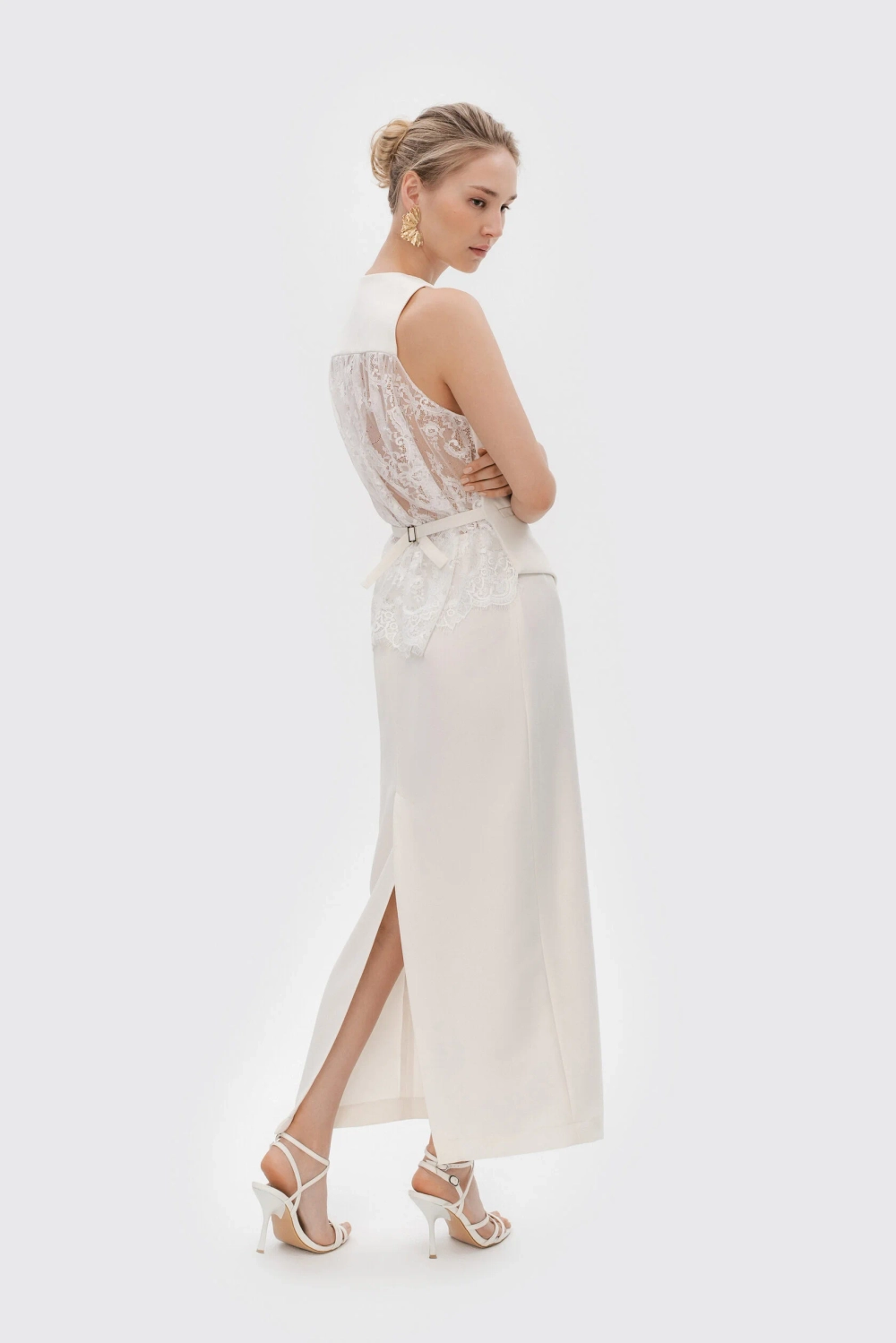 Юбка прямая длинная KISLOVA