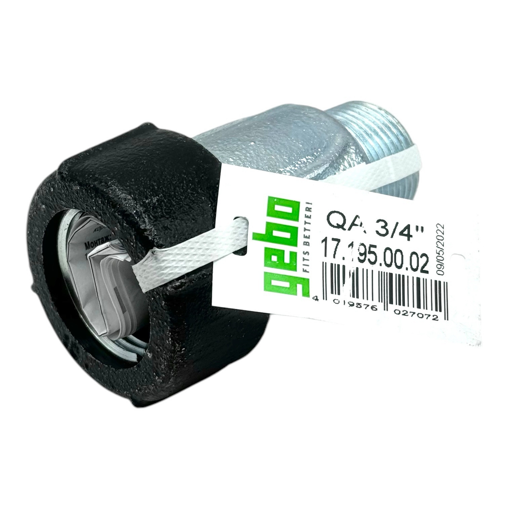 Муфта Gebo обжимная 3/4" наружная резьба