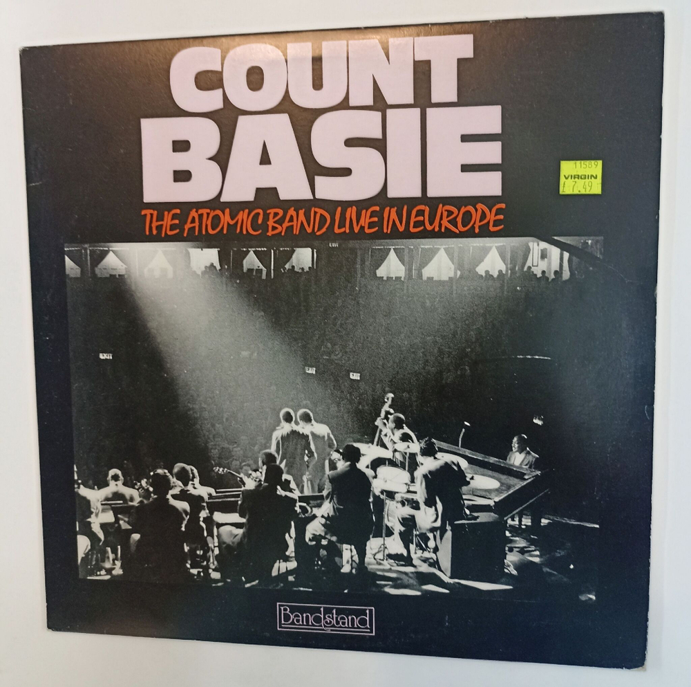 Винтажная виниловая пластинка LP Count Basie The Atomic Band Live In Europe (Italy 1988)