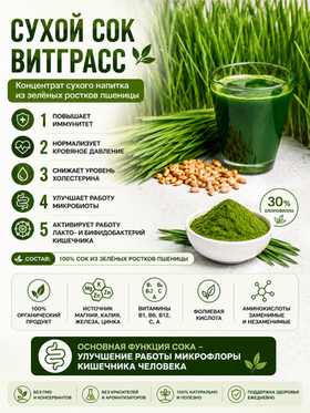 Сухой сок "Витграсс"