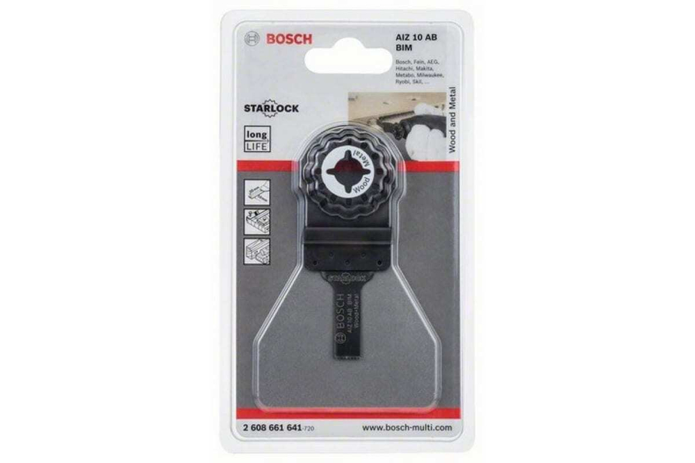 Погружное пильное полотно BIM METAL (10х20 мм) для GOP 10.8 Bosch 2608661641