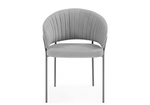 Стул на металлокаркасе Woodville Лео серый brendy monsoon 22, серый