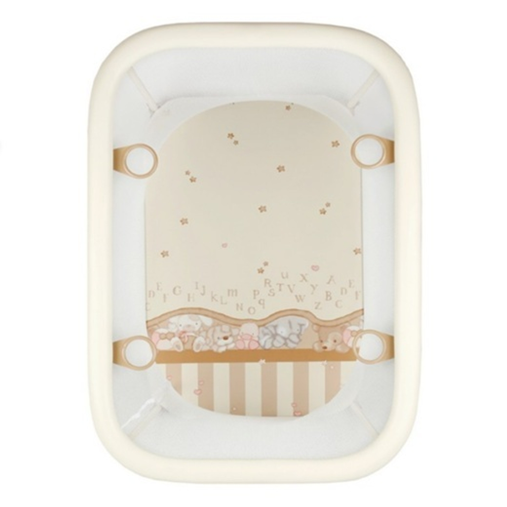 Манеж детский "Классик" коллекция Мишки (бежевый)