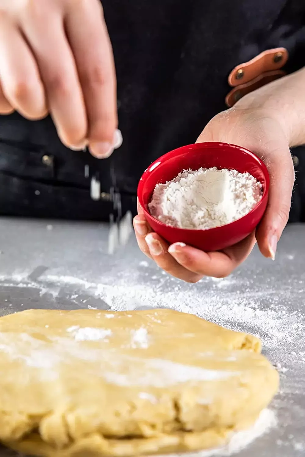 KitchenAid - Набор из 4 мисок с крышками Universal 8,5х3,5см, красный ампир / артикул   KQG177BXERE  / GTIN 5057982088170