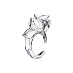 Кольцо с пламенными листьями