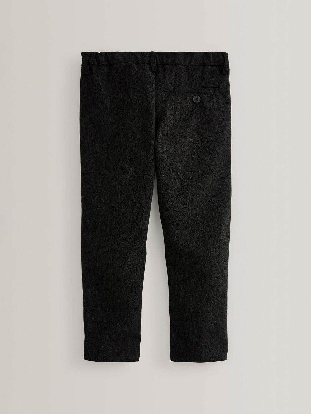 Брюки школьные скинни для мальчика Next D18-723, Черный