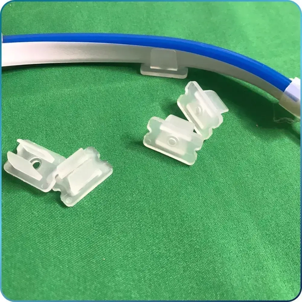 Крепление для гибкого неона 6х12 мм, крепеж для неоновой ленты, 25 шт., WiseBuys