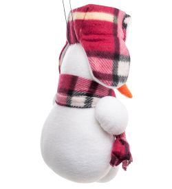 ТК-529 Игрушка лоскутная «Снеговик» бол. - Вариант A
