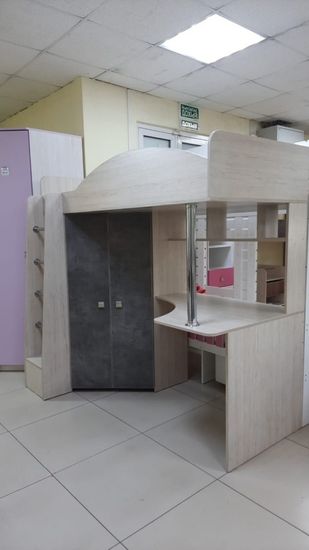 дуб пикард / камень темный (реальное фото)