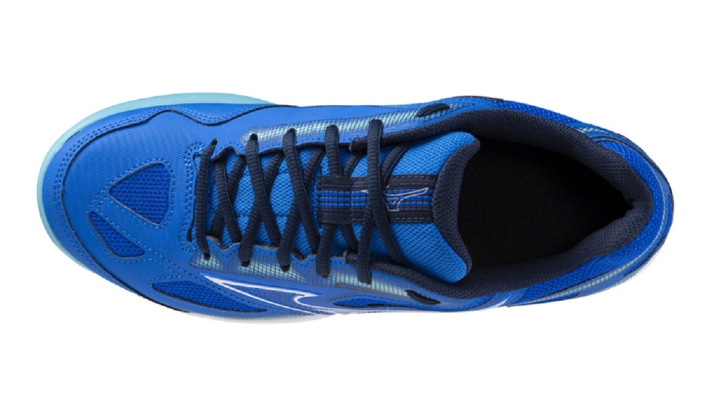 Мужские кроссовки теннисные Mizuno Break Shot 4 CC - небесный