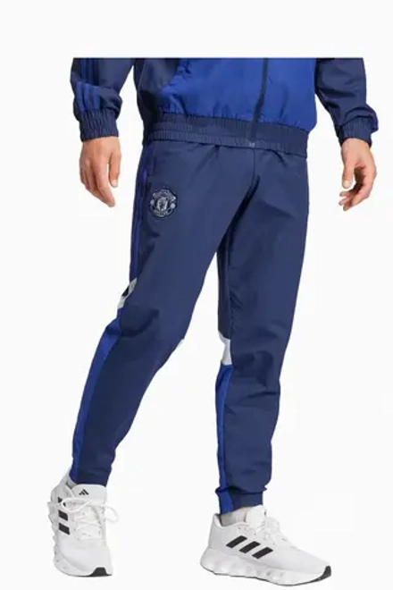 Штаны adidas Manchester United 24/25 Seasonal - темно-синий