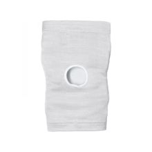 Наколенники ASICS Gel Kneepad 3053A181-100-L, р.L, вискоза, полиэстер, резина, белые