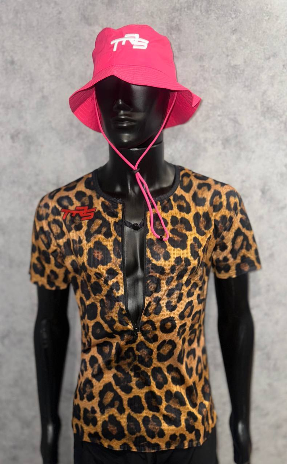 Футболка для бега TRS Leopard w