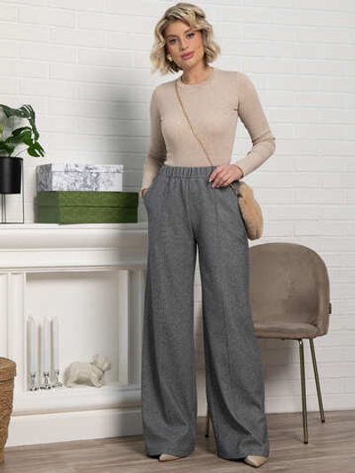 Брюки Космо (черно-белые) Б15221-1М LT Collection