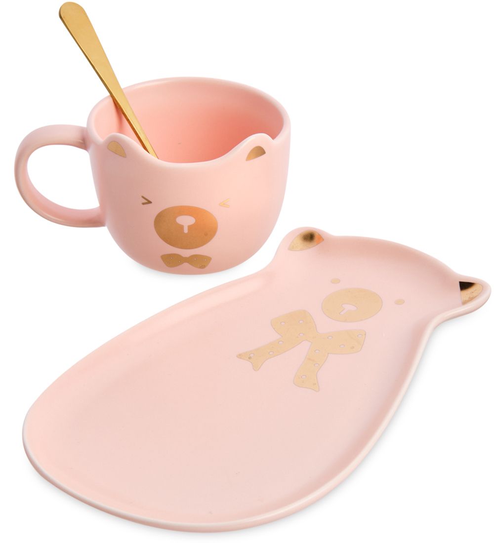 MUG-402/3 Чайная пара «Мишутка»