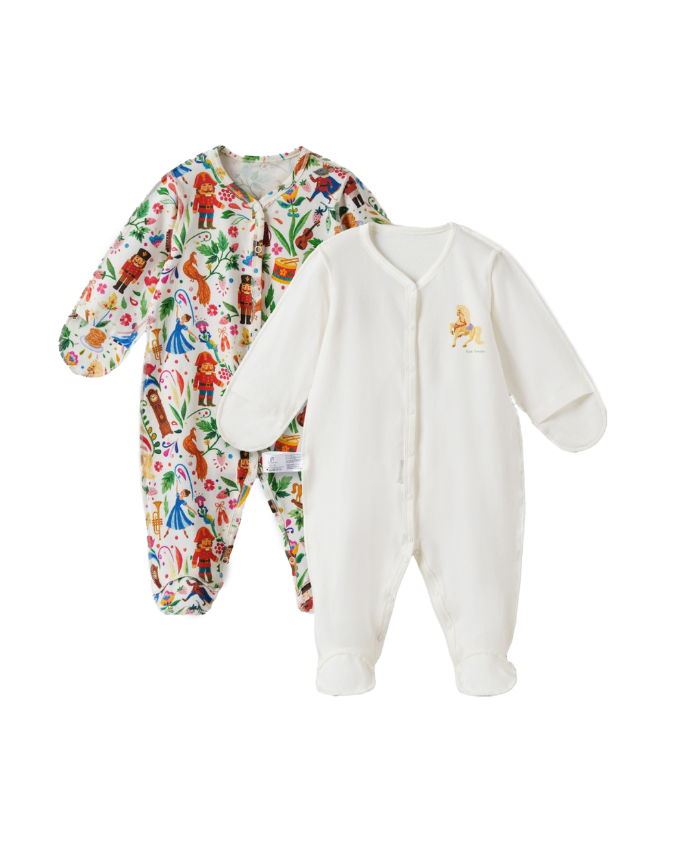 Набор комбинезонов Jingle toys, Мультиколор/Молочный