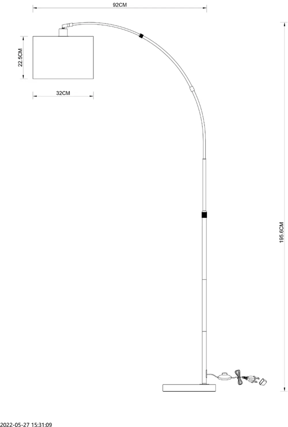 Торшер Arte Lamp PAOLO