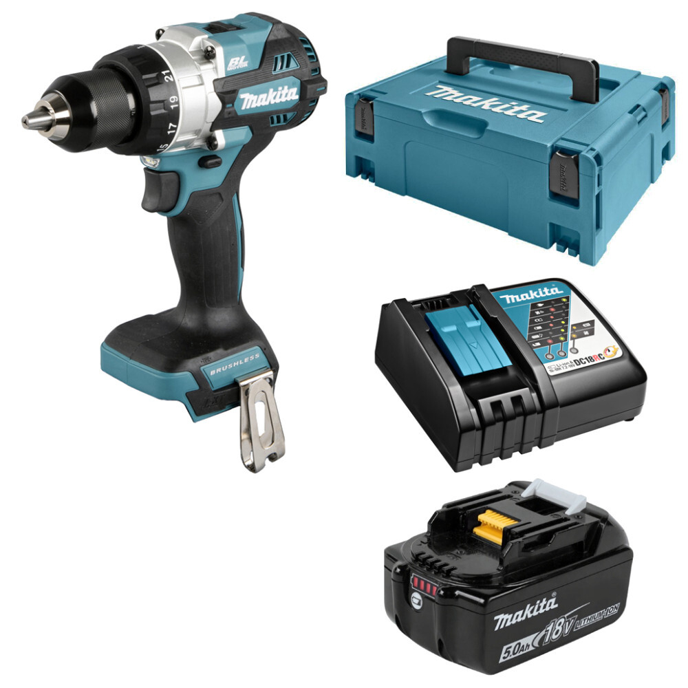 Дрель аккумуляторная Makita DDF 486 RT