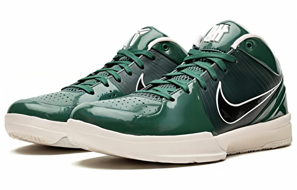 Кроссовки Undefeated X Nike Zoom Kobe 4 Protro Dark Green Bucks