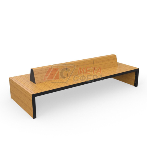 Скамейка Линарес 300х120 двусторонняя