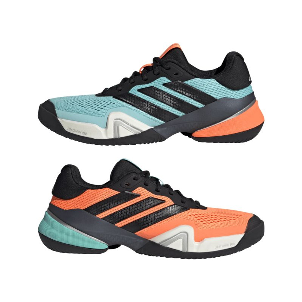 Теннисные кроссовки Adidas Barricade 14 M - flash aqua/core black/lucid orange