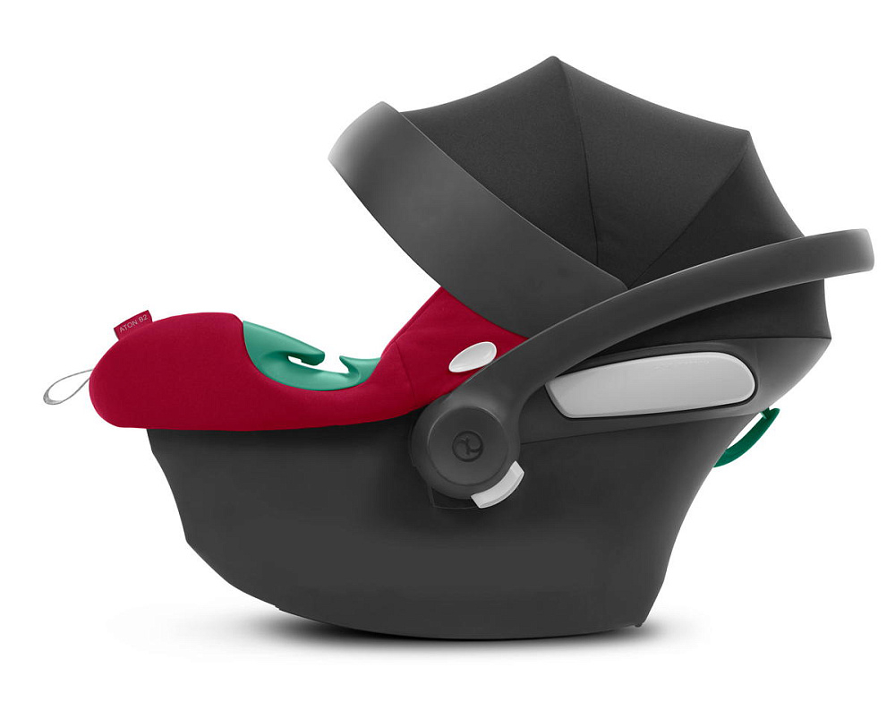 Коляска 3 в 1 Cybex Priam IV Rosegold complete и автокресло Aton B2 i-Size Dynamic Red Cozy Beige