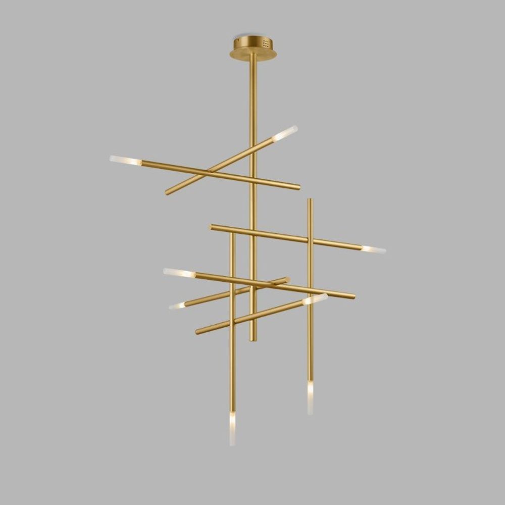 Люстра на штанге TRAVERSE H105 Gold