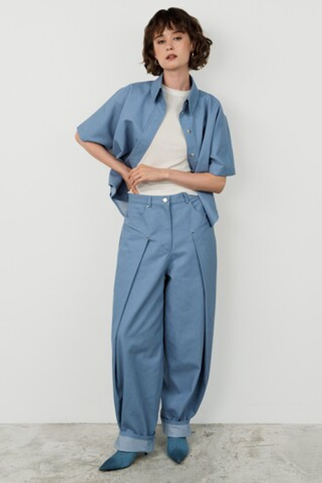 Рубашка джинсовая