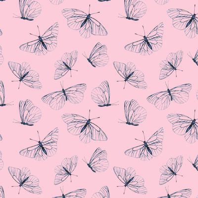Контурные бабочки