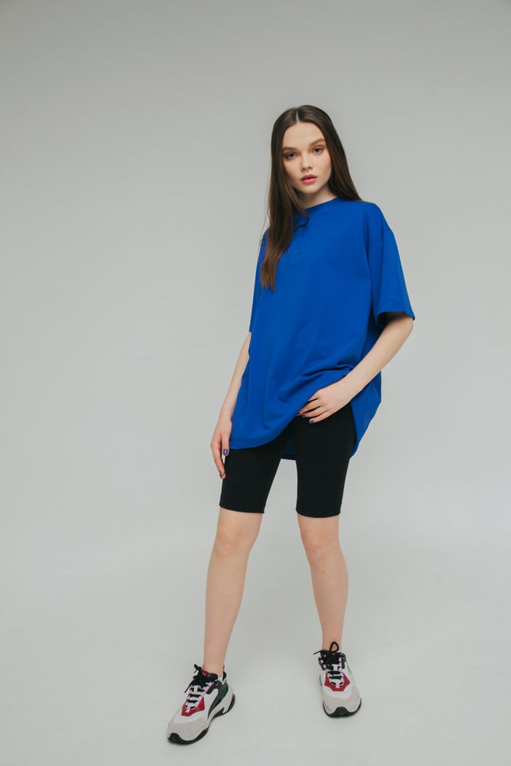 Футболка MOE Logo Синияя